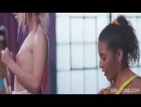 Girlcore Aerobics Class Leads to Lesbian Squirting Orgy  - iPad Porn HD,High